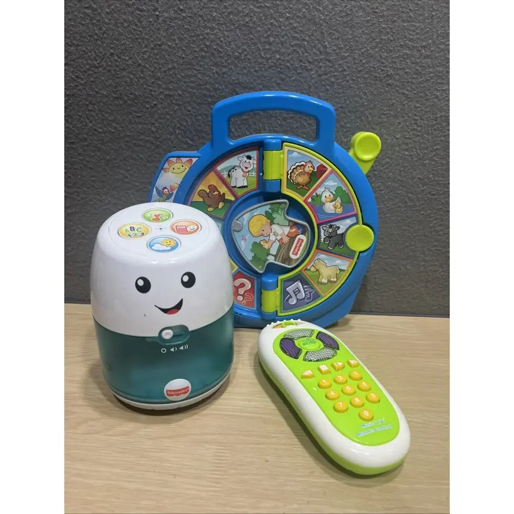 Fisher-Price Toddler Learning Toy World of Animals Music & Sounds Lot Of 3